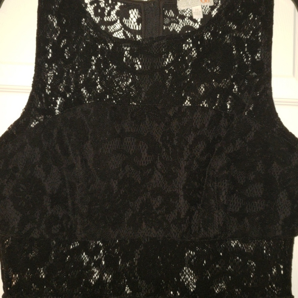 NWT Gianni Bini Black lace dress